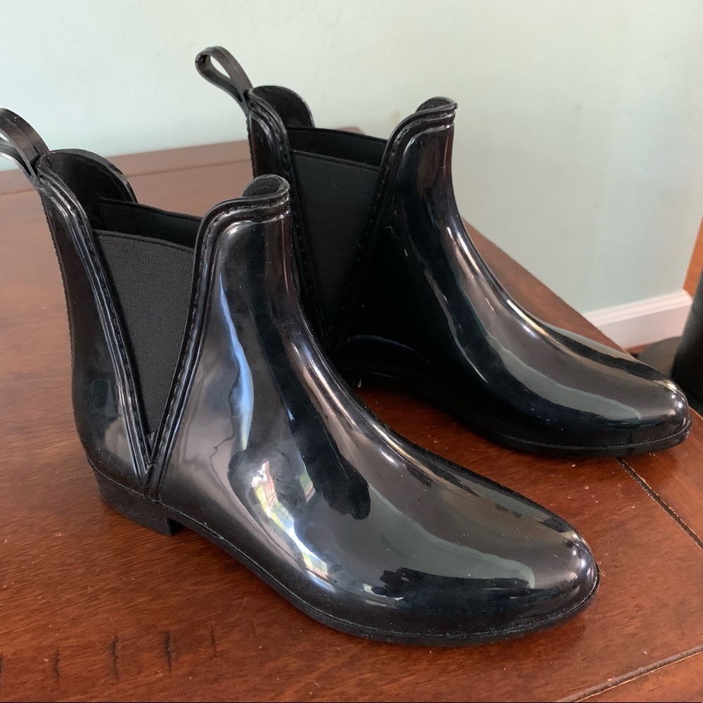 Black Brand New Rain Boots